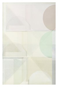 Blød pastelfarvet geometri af cartissi