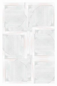 Hvid geometrisk abstrakt
