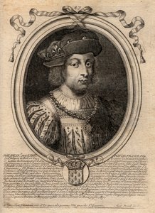 Portræt af Philip V den Lange (1294 - 1322), Konge af Frankrig - Philip V (1294-1322) 