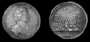 Medalje for slaget ved Poltava af decorations and medals Orders