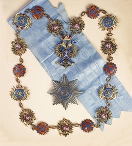 Insignier af St. Andreas Apostlen den Førstekaldede Orden, anden halvdel af det 19. årh.