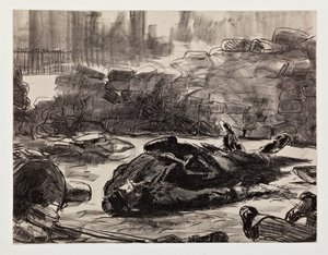 Borgerkrig af Édouard Manet