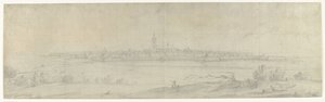 Udsigt over Naarden, 1672 Fotos af tegninger af den franske invasion af Holland i 1672 af Adam Frans van der Meulen bevaret i Manufacture des Gobelins (serietitel)