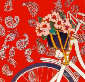 Kates cykel, 2013 (blandede medier)