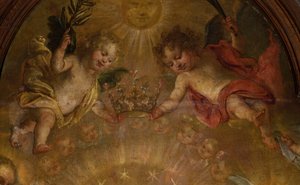 Sognekirke (Saint Walburga Kirke). maleri. Nicolas DeLiemaeckere.
