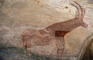 Klovdyr, hulemaleri, Sephar, Tassili n