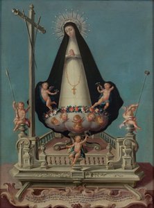 Jomfru af ensomhed, fra Mínimos de la Victoria -klosteret af osé Campeche