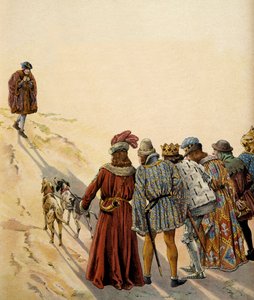 Frankrigs historie i middelalderen (middelalderen): Greve af Charolais (dengang Karl Temeraire (1433-1477), Francois II, hertug af Bretagne (1433-1488), Karl af Frankrig, hertug af Berry og bror til kongen (1446-1472), John II, hertug af Bourbon (1426- af pseudonym for Onfray de Breville Jacques Job
