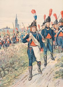 Jacques Marie Gaston Onfroy de Breville dit JOB (1858-1931) - Franske tropper holdt til enhver tid: Strasbourg Pontonniers (1793), Privat samling af pseudonym for Onfray de Breville Jacques Job