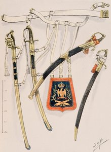 Jacques Marie Gaston Onfroy de Breville dit JOB (1858-1931) - Udklædning af franske tropper til enhver tid: Imperial Guard Second Empire, privat samling af pseudonym for Onfray de Breville Jacques Job