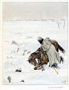 Illustration from the book “A la gloire des betes” ”text by A Fabre, drawings by Jacques Marie Gaston Onfray de Breville dit JOBdani