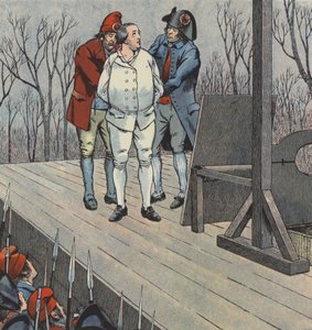 Henrettelsen af kong Ludvig XVI af Frankrig, 1793