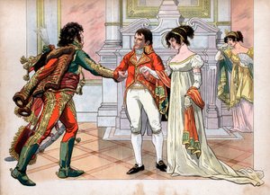 The first Consul Napoleon I Bonapartedani af pseudonym for Onfray de Breville Job