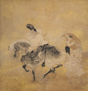 Overfart ved Sano af studio of Tawaraya Sōtatsu
