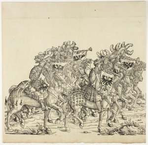 Maximilians triumf af the Elder Hans Burgkmair
