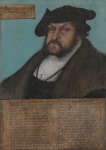 Johann I 1468-1532, konstanten, kurfyrste af Sachsen, 1532-33.
