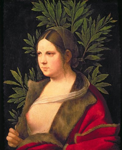 Portræt af en ung kvinde (Laura) af Giorgione