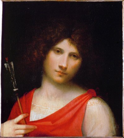 Drengen med pilen (maleri på poppeltræ) af (1476/8-1510) Giorgione