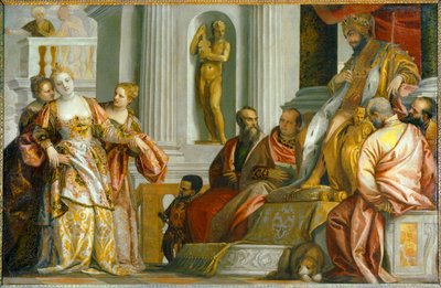 Ester foran kong Ahasverus ... af (1528-88) Veronese