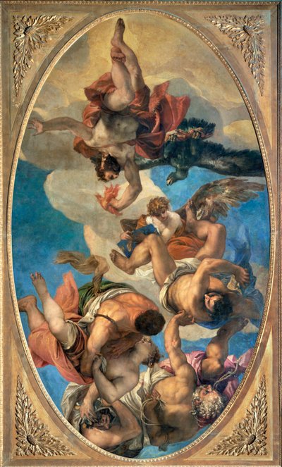 Jupiter straffer lasterne ... af (1528 88) Veronese
