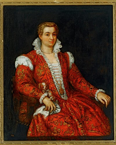 Livia Colonna ... (maleri på lærred) af (1528-88) Veronese