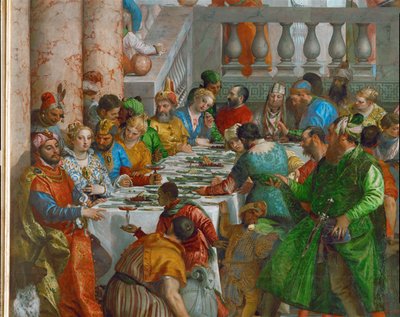 Brylluppet på Cana ... af (1528-88) Veronese