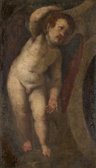 A Standing Putto, ca. 1548-88 (olie på lærred) af Veronese