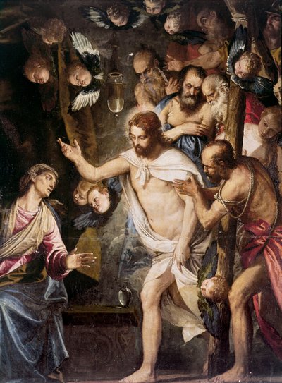 Kristus i limbo, maleri af Paolo Caliari Veronese af Veronese