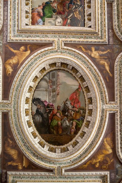 Mordokajs triumf (fresko) af Veronese