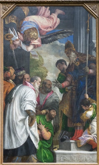 Indvielsen af Sankt Nikolaus af (1528-88) Veronese