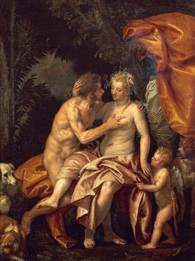 Venus og Adonis af Veronese