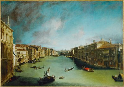 Canal Grande, Venedig (maleri på lærred) af (1697-1768) Canaletto