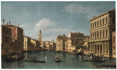 Canal Grande, Venedig, set mod nordvest fra Ca
