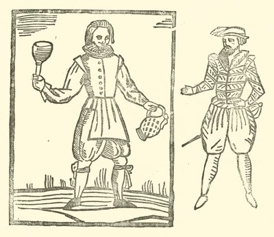 Illustration til The Roxburghe Ballads (træsnit) af (after) English School