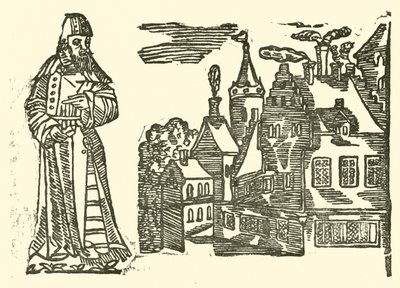 Illustration til The Roxburghe Ballads (træsnit) af (after) English School