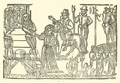 Illustration til The Roxburghe Ballads (træsnit) af (after) English School