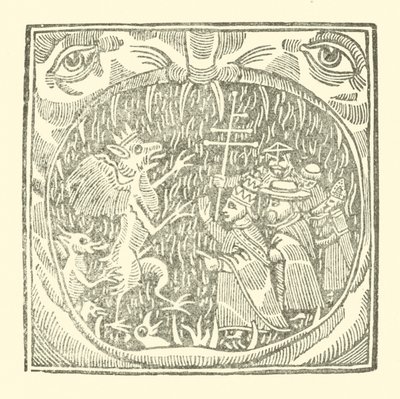 Illustration til The Roxburghe Ballads (træsnit) af (after) English School
