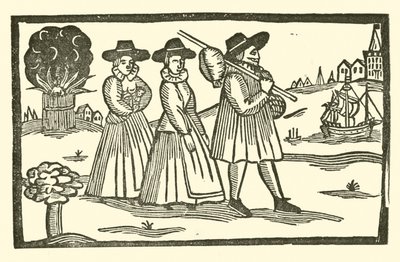 Illustration til The Roxburghe Ballads (træsnit) af (after) English School