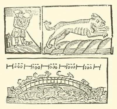 Illustration til The Roxburghe Ballads (træsnit) af (after) English School