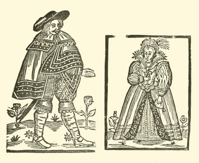 Illustration til The Roxburghe Ballads (træsnit) af (after) English School