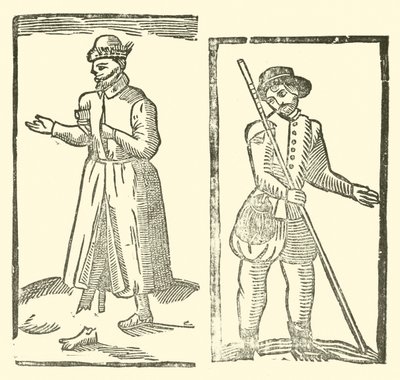 Illustration til The Roxburghe Ballads (træsnit) af (after) English School