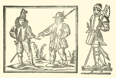 Illustration til The Roxburghe Ballads (træsnit) af (after) English School