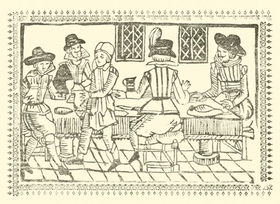 Illustration til The Roxburghe Ballads (træsnit) af (after) English School