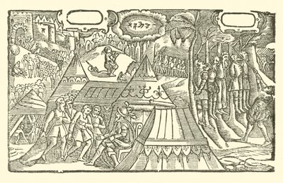 Illustration til The Roxburghe Ballads (træsnit) af (after) English School