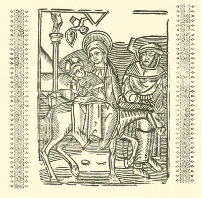 Illustration til The Roxburghe Ballads (træsnit) af (after) English School
