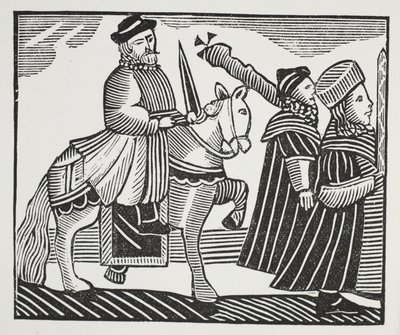 The History of Wat Tyler og Jack Straw, illustration fra 