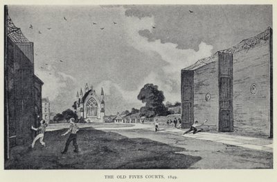 The Old Fives Courts af (after) English School