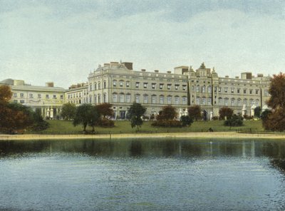 Buckingham Palace (farvet foto) af (after) English photographer