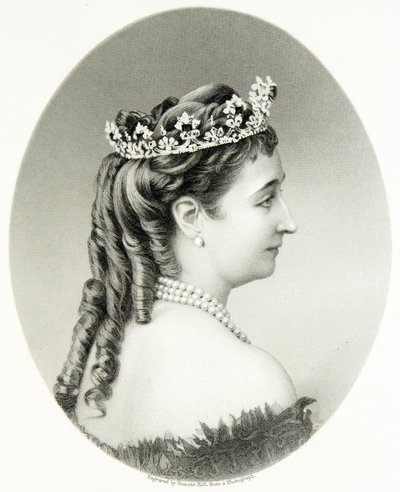 Eugenie (gravering) af (after) English photographer