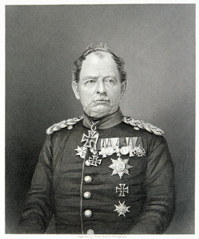 General von Werder af (after) English photographer